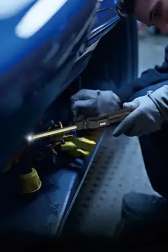 Latarka inspekcyjna składana LED 500 lumenów SchafferTechnik HCJF181 6