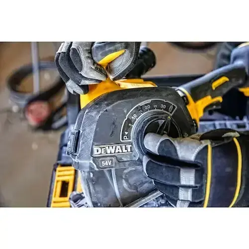 Bruzdownica 125mm 54V 2x6,0Ah XR FLEXVOLT DeWalt DCG200T2 10