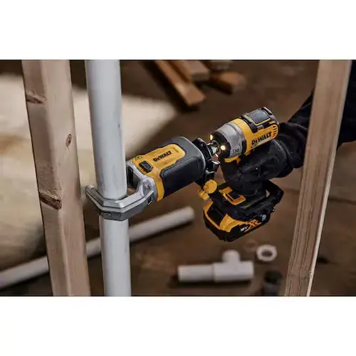 Przystawka do zakrętarek udarowych do cięcia rur PCV/PEX 1/4" HEX DeWalt DT20560 7
