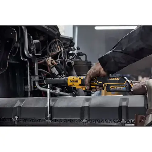 Grzechotka z uszczelnioną głowicą 101Nm 18V XR 3/8” i 1/2” b/aku DeWalt DCF510N 6