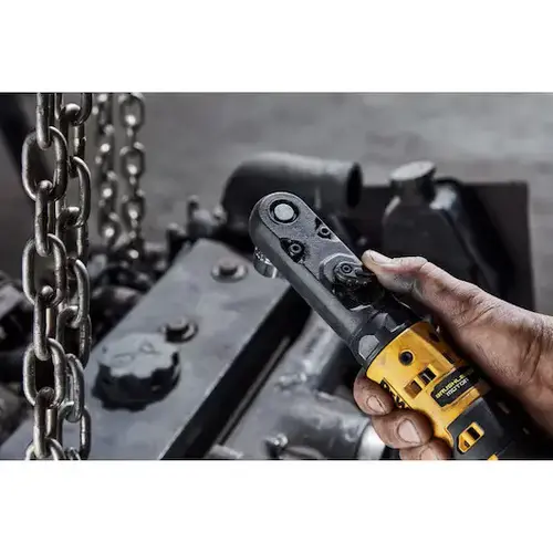 Grzechotka z uszczelnioną głowicą 101Nm 18V XR 3/8” i 1/2” b/aku DeWalt DCF510N 9