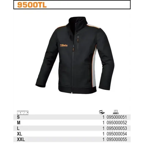 Kurtka Softshell z poliestru Beta 9500TL M 2