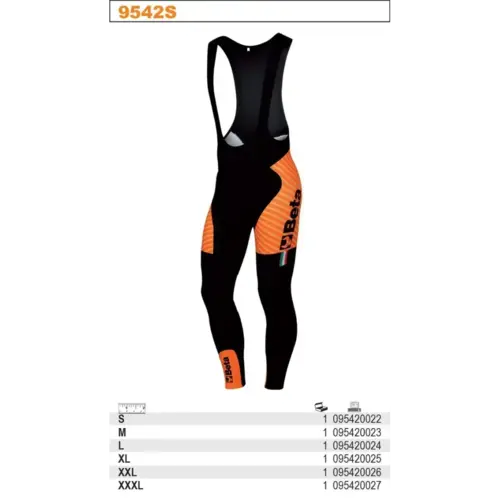 Spodnie kolarskie lycra drapana Beta 9542S roz. L 2