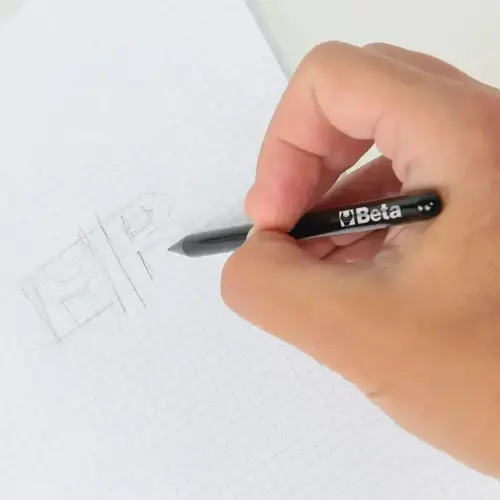 Ołówki grafitowe w etui Beta 9592MG/3 3 szt. 3