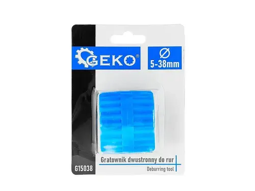 Gratownik 2-stronny do rur 5-38mm GEKO 7
