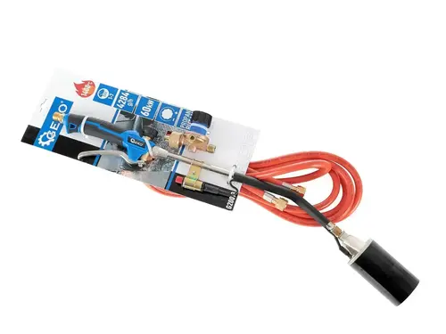 Dekarski palnik 60mm PROFI (70cm+red+wąż 5m) GEKO 4
