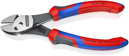 Szczypce tnące boczne o dużej wytrzymałości KNIPEX TwinForce® 2