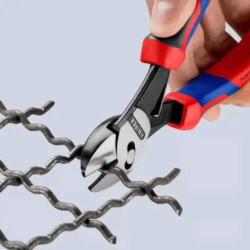 Szczypce tnące boczne o dużej wytrzymałości KNIPEX TwinForce® 3