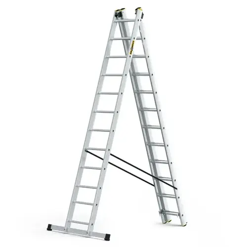 Drabina PRO aluminiowa 3-elementowa 3x12 szczebli 150 kg Drabest 2