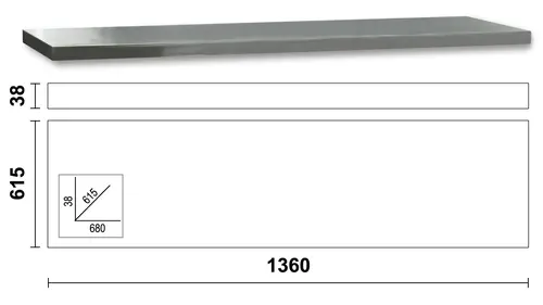 Zestaw mebli warsztatowych system C45PRO 2.0 ze stalowym blatem i zestawem 196 szt narzędzi GRATIS! Beta C45PRO2.0/B7W/196UT 7