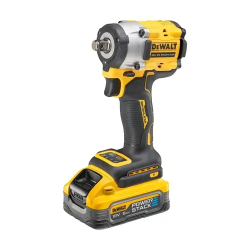 Klucz udarowy 1/2" 406Nm, Li-Ion 18V/2x5,0Ah POWERSTACK + ładowarka + TStak Dewalt DCF921H2T 4