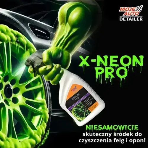 Preparat do czyszczenia felg i opon Moje Auto Detailer X-Neon Pro 5L 6