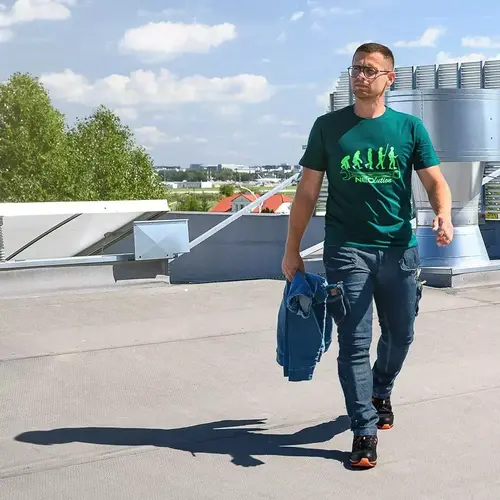 Spodnie robocze 5-kieszeni DENIM roz. M 7