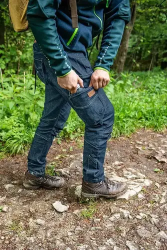 Spodnie robocze 5-kieszeni DENIM roz. M 8