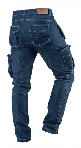 Spodnie robocze 5-kieszeni DENIM roz. M 2