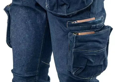 Spodnie robocze 5-kieszeni DENIM roz. M 3