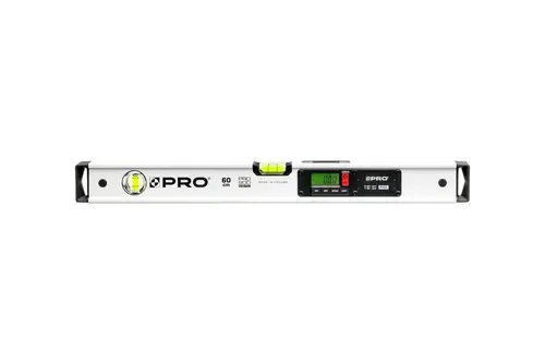 Poziomica elektr. IP65 z magnesem M60cm DIGITAL BIAŁA (z pokrowcem) 2