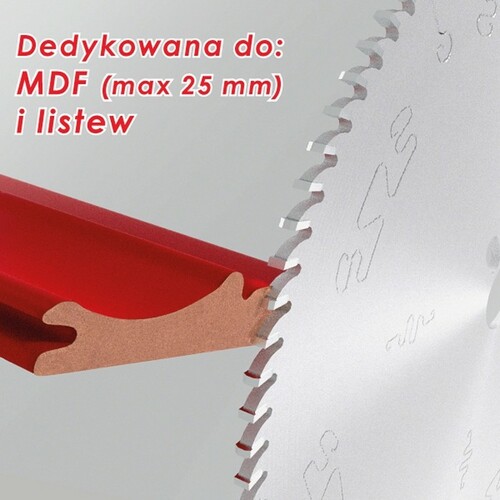 Piła do płyt drewnopochodnych HM LL CUT VH speedline 0300x30x3,2/2,2/100z GA COMBO do cięcia tworzyw drewnopochodnych GLOBUS 11