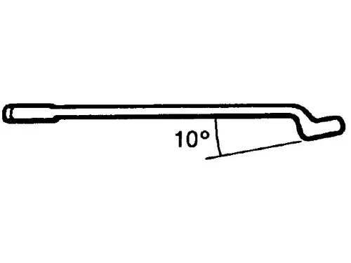 Klucz płasko-oczkowy 1B, 5mm 1041-0041 2