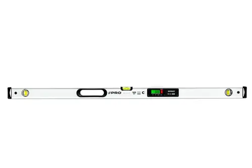 Poziomica elektroniczna IP65 z magnesem M120cm DIGITAL BIAŁA (z pokrowcem) 2