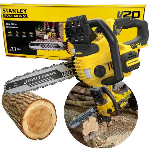 Piła łańcuchowa 30cm 18V b/aku Stanley SFMCCS630B 7