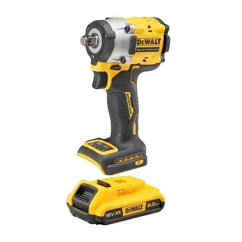 Klucz udarowy 1/2", 406Nm 18V 2x2,0Ah + ładowarka + walizka DeWalt DCF921D2T 3