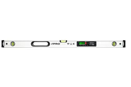 Poziomica elektr. IP65 z magnesem M100cmDIGITAL BIAŁA (z pokrowcem) 2