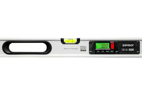 Poziomica elektr. IP65 z magnesem M100cmDIGITAL BIAŁA (z pokrowcem) 6