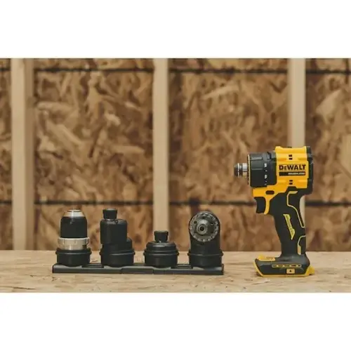 Wiertarko-wkrętarka z 4 głowicami 2-biegowa 18V XR + walizka DeWalt DCD803NT 6