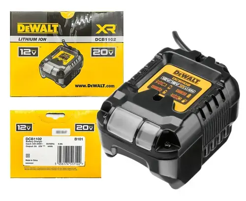  Ładowarka 12/18V 2A DeWalt DCB1102 4