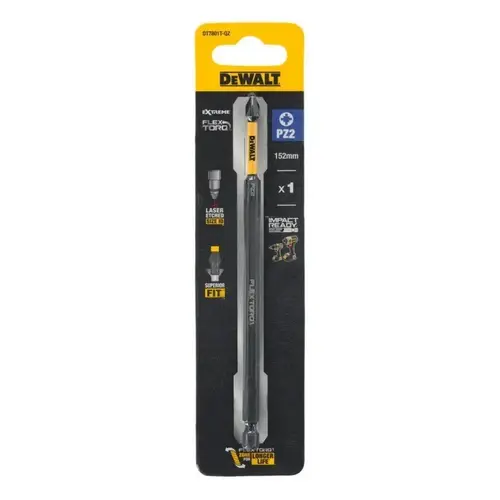 Końcówka wkrętarska/bit FLEXTORQ  PZ2/152 mm 1 szt. DeWalt DT7801T 3