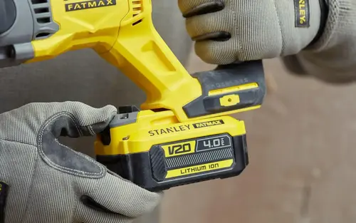 Młotowiertarka SDS-Plus 18V + 1x4Ah + ładowarka + kufer Stanley Fatmax SFMCH900M12 5