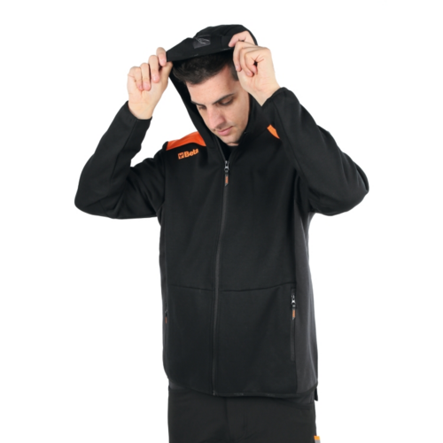 Bluza z kapturem zapinana rozmiar L Beta 7566NG 3