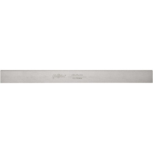 Nóż strugarski HSS PREMIUM 0130x35x3,0/43 do drewna miękkiego, twardego i materiałów drewnopochodnych GLOBUS 12