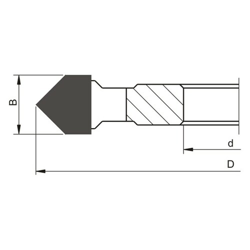 Frez HM nasadzany kształtowy symetryczny 0140x30x10/4z GLOBUS 4