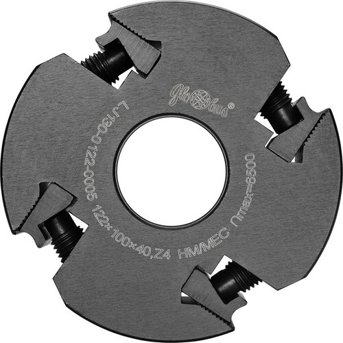 Głowica frezowa do noży ryflowanych 0122x40x230/4z GLOBUS 15