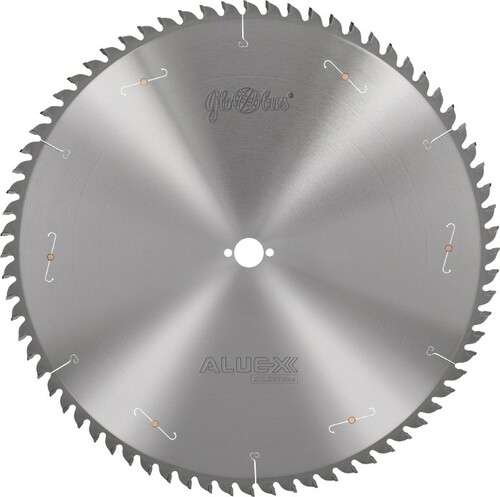 Tarcza do aluminium HM ALUEX 0500x32x4,2/3,6/120z GA5 COMBO+ do cięcia kształtowników z Al. i tworzyw sztucznych GLOBUS 2