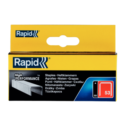 Zszywki High Performance TYP53 2500 szt. 11,4 / 10 mm RAPID 11858825 2
