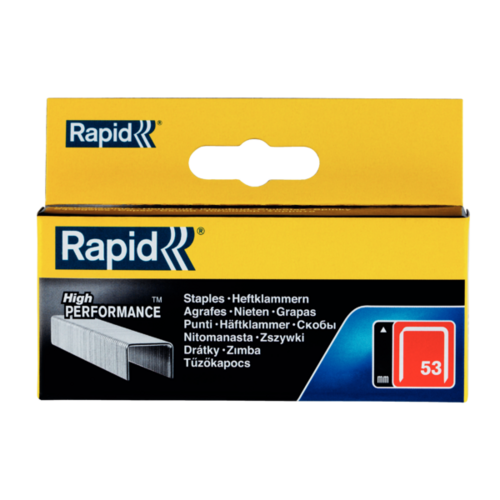 Zszywki High Performance TYP53 2500 szt. 11,4 / 12 mm RAPID 11859625 2