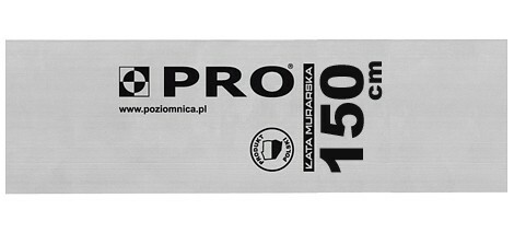 Łata murarska z profilu prostokątnego 150 cm PRO 3-01-02-18 3