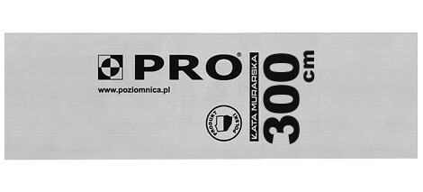 Łata murarska z profilu prostokątnego 300 cm PRO 3-01-02-18 3