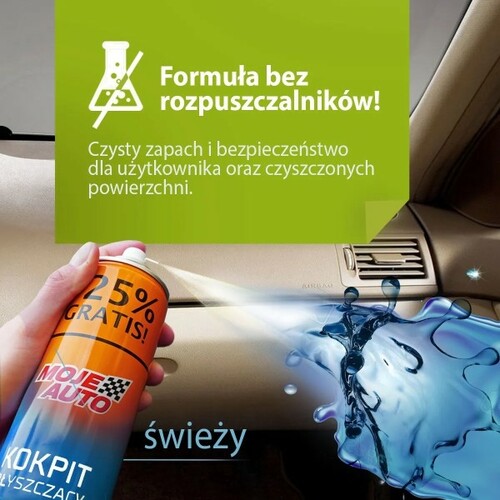 Kokpit Błyszczący - Świeży 750 ml MOJE AUTO 9
