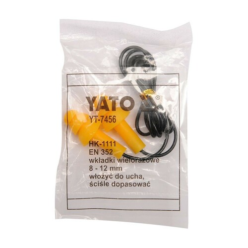 Wkładki do uszu przeciwhałasowe YATO YT-7456 3
