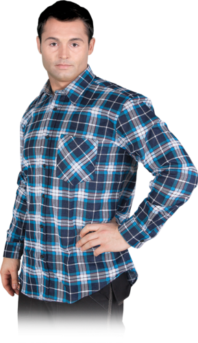 Koszula flanelowa w kratę KF-GPXXL 3