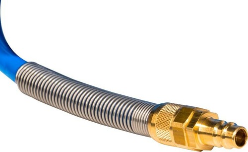 Wąż pneumatyczny spiralny z szybkozłączami typu 26KA PU 8x5mm 9m 10