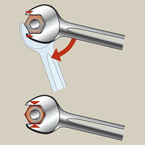 Klucz płasko-oczkowy metryczny MAXI-DRIVE™ PLUS 13mm STANLEY 4-87-073 11