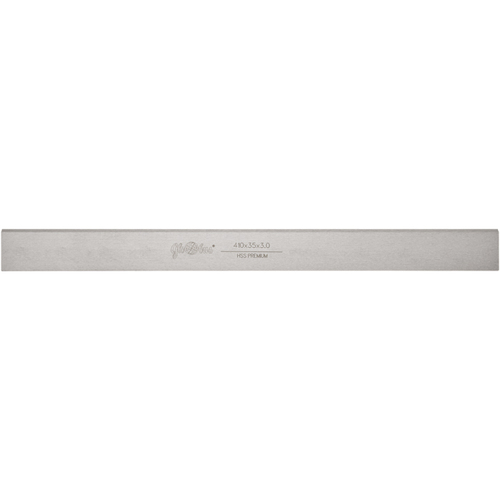 Nóż strugarski HSS PREMIUM 0255x35x3,0/43 do drewna miękkiego, twardego i materiałów drewnopochodnych GLOBUS 26