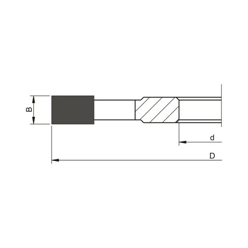 Frez HSS nasadzany prosty 0160x30x6/4z GLOBUS 16