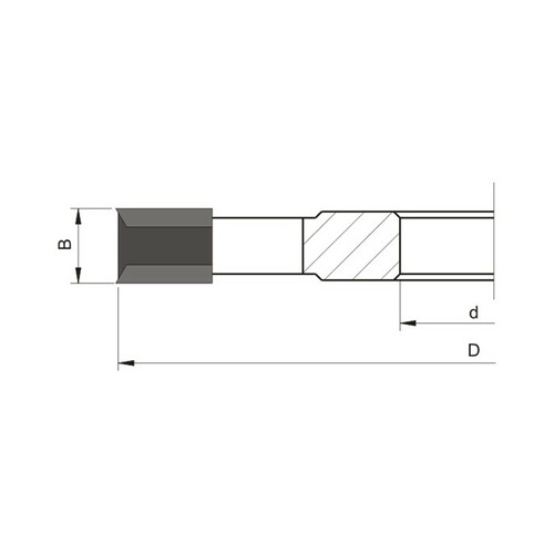 Frez HSS nasadzany prosty z nacinakami 0160x30x8/2z2n GLOBUS 26
