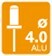 Nity 4x12mm Standard ALU 0.1M Bag Rapid 5000379 9